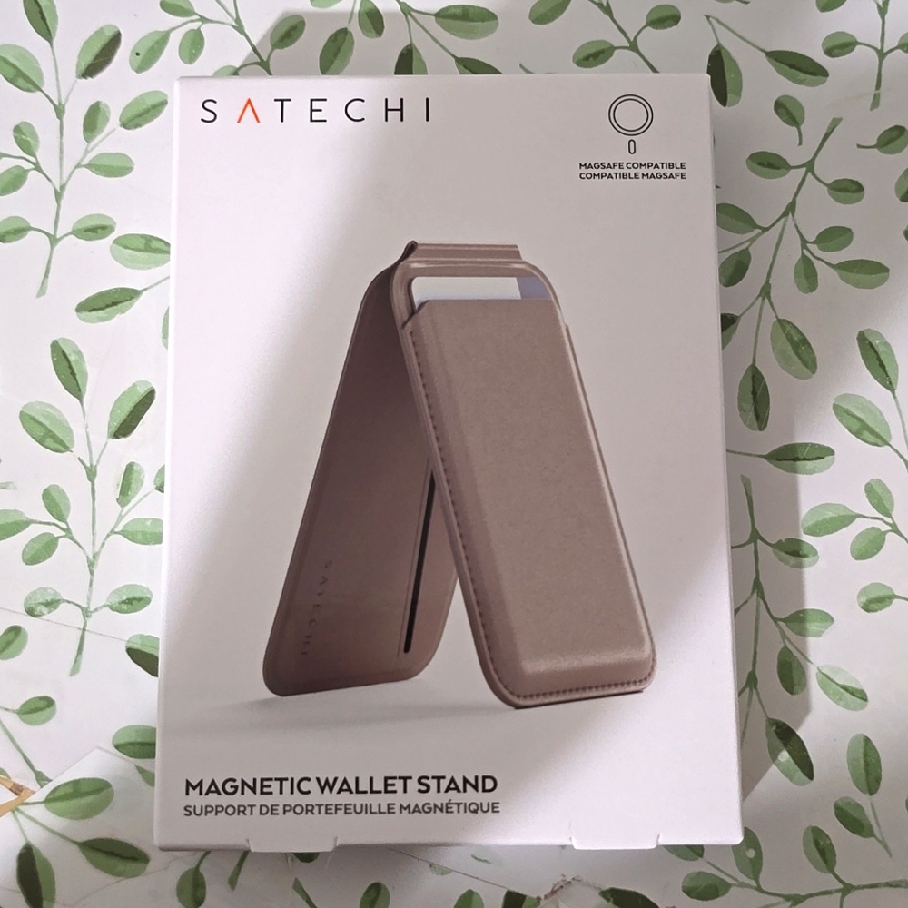 Satechi apple magnetic wallet stand